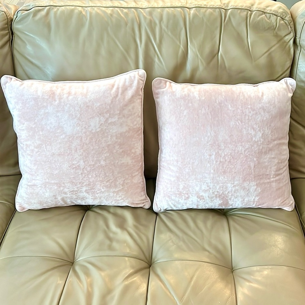 Light Pink Pillows